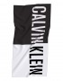 Πετσέτα θαλάσσης Calvin Klein KU0KU00122-BEH  Towel Block Unisex 170X90 cm,  ΜΑΥΡΟ-ΑΣΠΡΟ